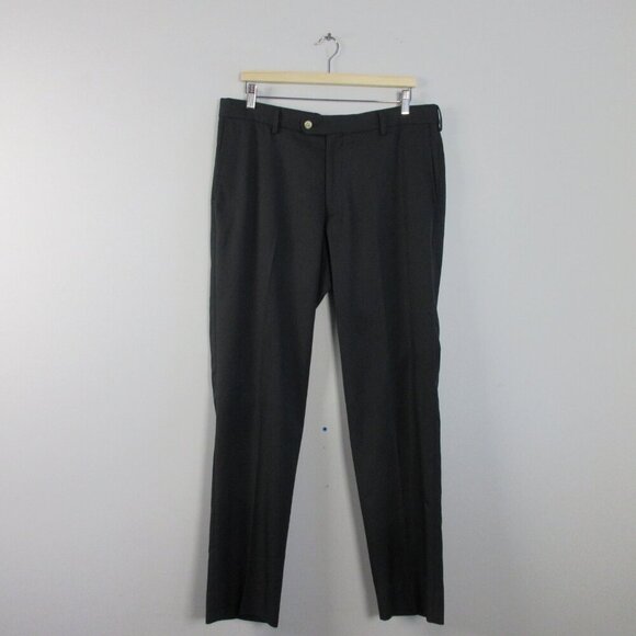 Peter Millar Men Surge Performance Trouser 35 X 32 Black Pants Golf Classic 374 - Picture 1 of 12